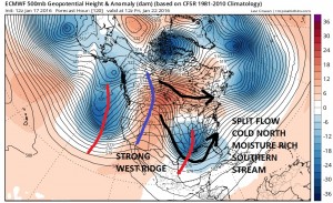 euro120 Models forecasting Late Week Snow Threat