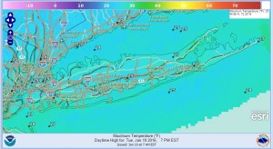 tuesday Long Island Weather Cold Dry 