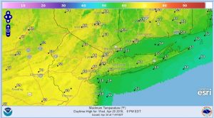 Fire Risk Elevated Red Flag Warning Connecticut