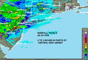 radar Flooding Central New Jersey