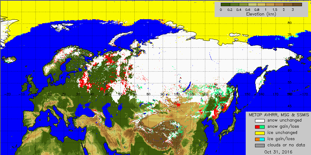 Snow & Siberian Snow Cover Rankings Weather Updates 24/7 by