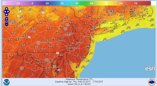 stormy weather record highs