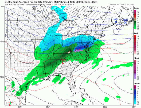 Weather Volatility Continues Some Models Show Snow Weekend