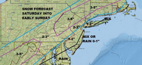 National Weather Service Snow Forecasts Updated Amounts Raised 02172018 Showers Overnight Colder Into Saturday Snow Rain At Night