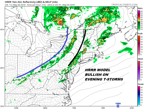 Severe Weather Risk Late Today As Cold Front Approaches