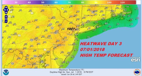 Severe Weather Risk Today Heatwave Begins Friday 100 Sunday?