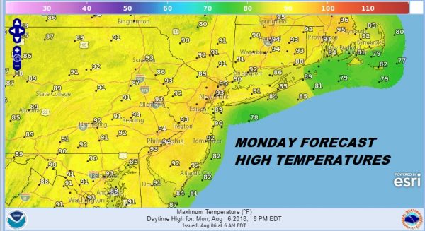 Bad Hair Weather Monday Hot Highs 90s Late Week Humidity Relief