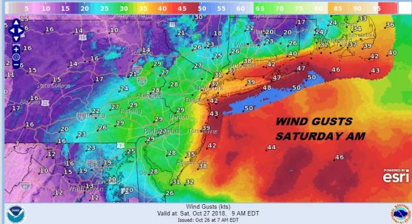 noreaster conditions