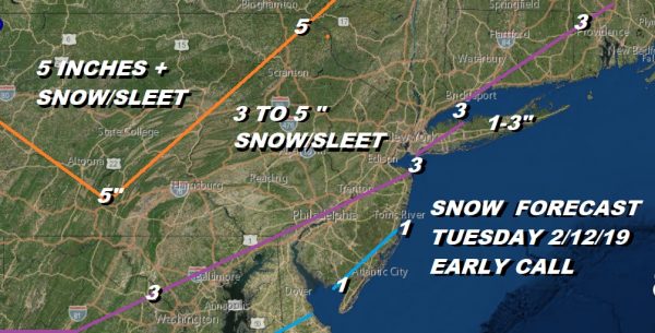 winter weather advisory winter storm watch Snow Freezing Rain Sleet Rain System 2 Monday Night Tuesday