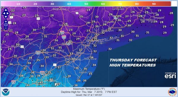 Cold Abates 2 Weather Systems Ahead