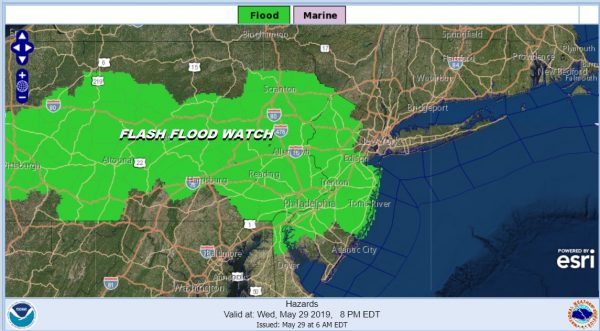 Flash Flood Watch Enhanced Severe Weather Risk Expanded