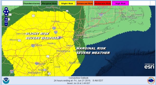 Severe Weather Risk Today Thunderstorms Nice First Summer Weekend