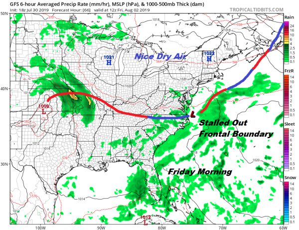 Another Warm Humid Night Severe Weather Risk Wednesday