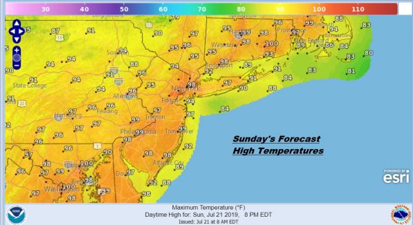 Another Brutally Hot Day Severe Weather Risk Later Monday