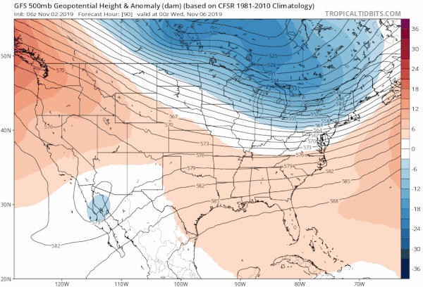 Chilly Dry Mainly Sunny Weekend Colder Pattern Develops Late Next Week