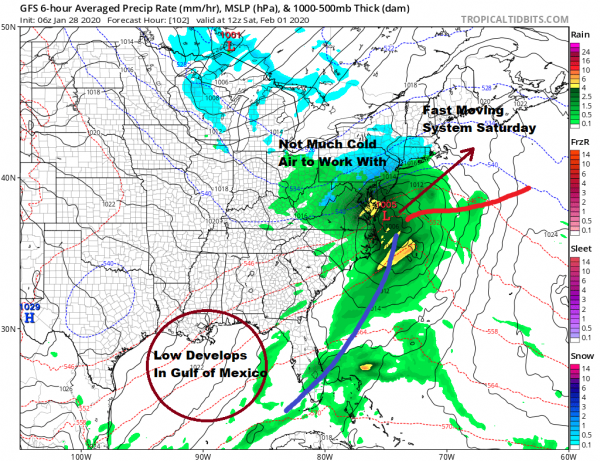 Quiet Week In A Chaotic Weather Pattern Weekend Weather System Uncertainty