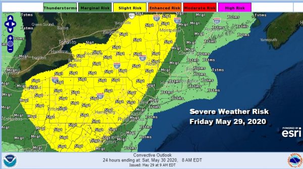 Severe Weather Risk Today Improving Cool Weekend Into Next Week