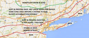 record highs, ice storm threat