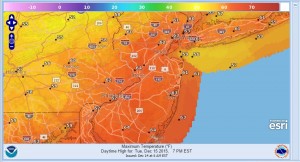tuesday record highs
