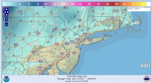 snow for nyc