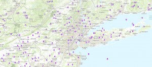 temps Sub Zero Temperatures