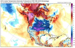 gfs150 Blocky Pattern Long Range