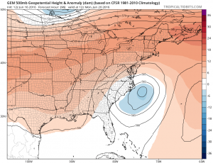 gem96 Coastal Storm Offshore Early Next Week
