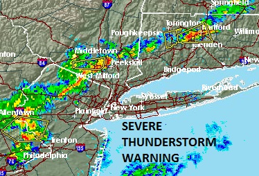 severe thunderstorm warning