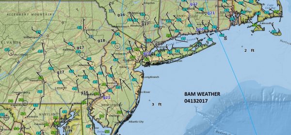 surface map