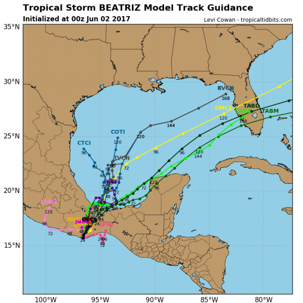 tropical storm beatruz