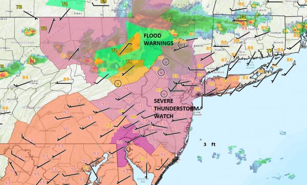 severe thunderstorms