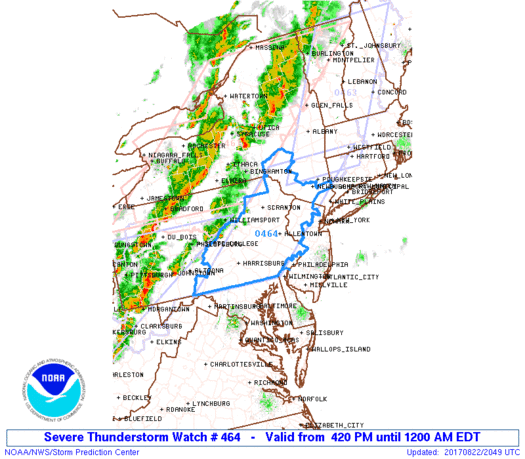 severe thunderstorm watch