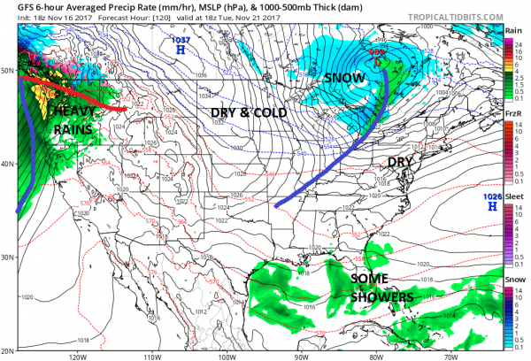 thanksgiving week weather