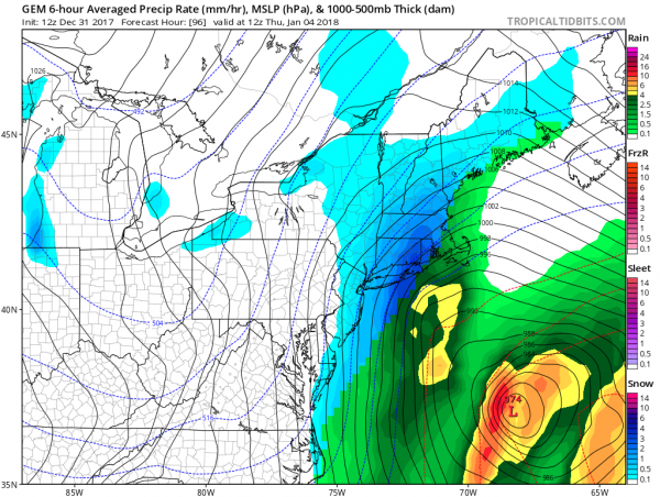 major atlantic ocean storm
