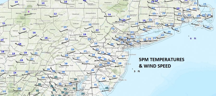below freezing