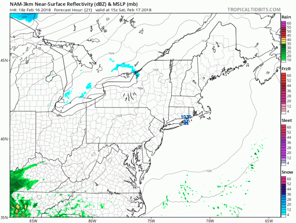 Winter Storm Watch Saturday Into Sunday Morning