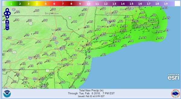 Winter Weather Advisory NE Pennsylvania Catskills