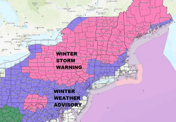 Snow Ice Forecasts Wednesday 02072018 National Weather Service Forecast Maps