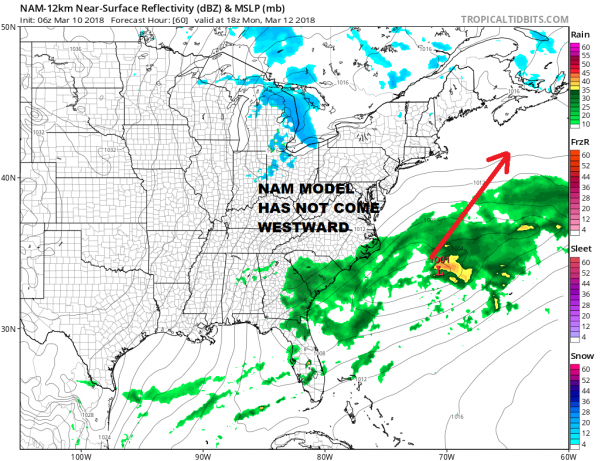 Weekend Sunshine Next Storm Mainly Offshore