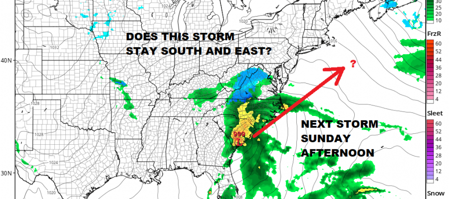 Noreaster 2 Ends Next Storm Approaches Early Next Week