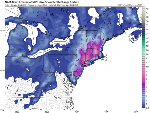 Another Coastal Storm In A Colder Atmosphere