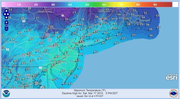 Saint Patrick's Day #Beastfromtheeast #Foureaster Outlook