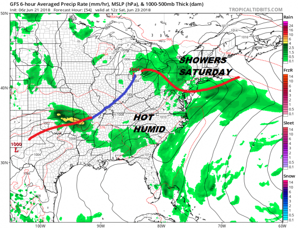 Showers Ocean Wind Saturday Warm Humid Sunday Weather Improves Later Today Showers Likely Saturday
