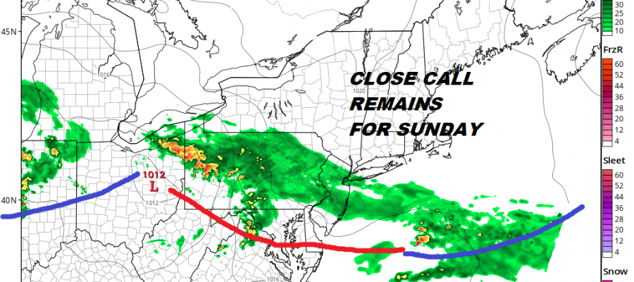 Some Showers Across NJ Sunday Dry NNJ Southern New England