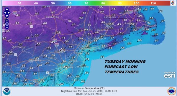 Beautiful Night Ahead Dry Air Remains Into Wednesday