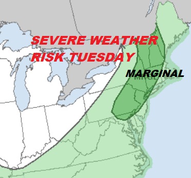 Hot Humid Today Severe Weather Risk Tuesday