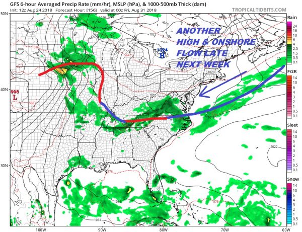 Mini Heatwave Arrives Monday Break Arrives Thursday 90 DEGREE PLUS HIGHS