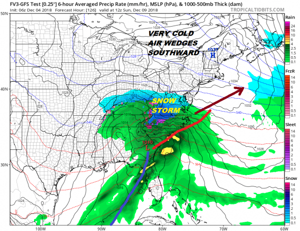 colder air arrives