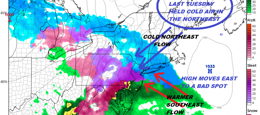 Next Storm Likely To Underperform Higher Amounts South