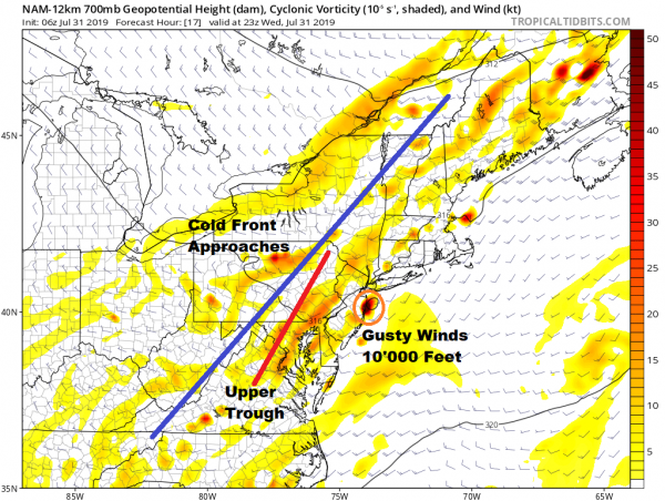Severe Weather Risk Raised This Afternoon Evening New Jersey Eastern Pennsylvania
